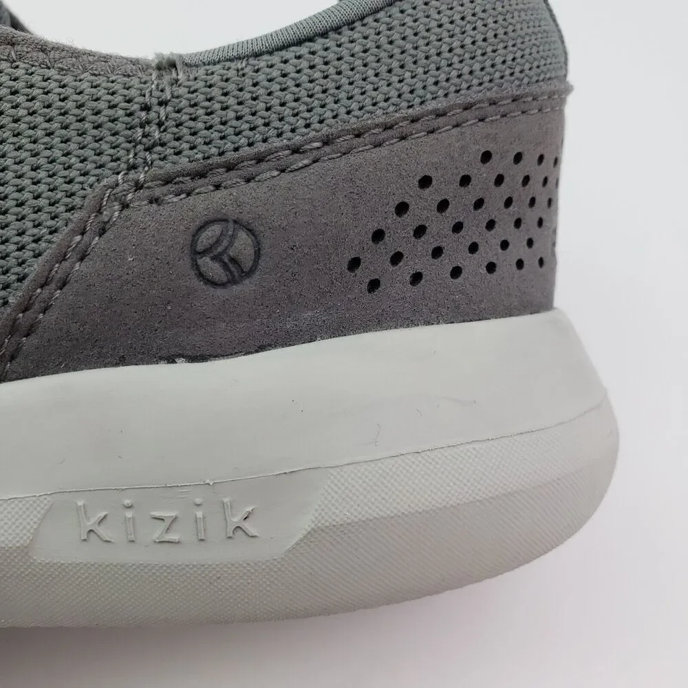 Kizik Madrid Womens Size 6.5 Gray Eco Knit Hands Free Casual Sneaker Shoes